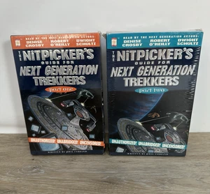 Nitpicker's Guide for Next Generation Trekkers Part 1 & 2 Audio Cassettes Read* - Imagen 1 de 6