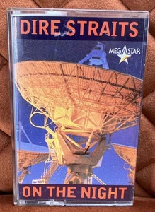 Dire Straits On The Night - RARE Megastar Logo Cassette Album - Vertigo Records - Picture 1 of 2