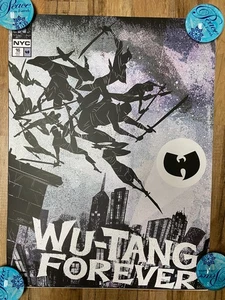 Wu-Tang Clan Poster Madison Square Garden MSG NYC 16.07.25 Irving Plaza Pop-Up! - Bild 1 von 14