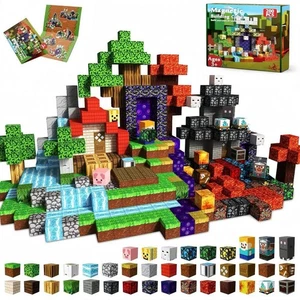 200 PCS Magnetic Blocks Building  Set for Kids – Educational STEM Magnet Toys - Picture 1 of 6
