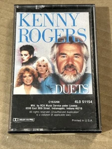 Duets  - Kenny Rogers (Audio Cassette Tape, 1984, - Picture 1 of 3