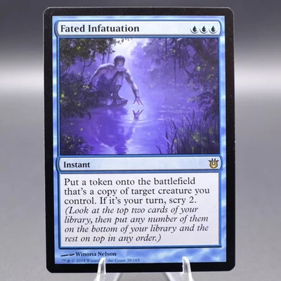 Fated Infatuation Normal 39 BNG Born of the Gods NM MTG - Image 1 of 2
