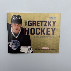 Wayne Gretzky Hockey Nintendo NES Instruction Manual Only