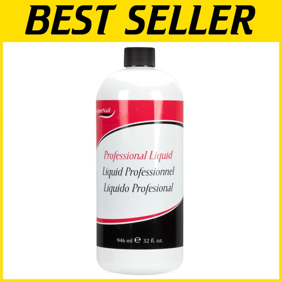 Professional 32oz Nail Liquid for Durable Acrylic Nails - Image 1 of 4