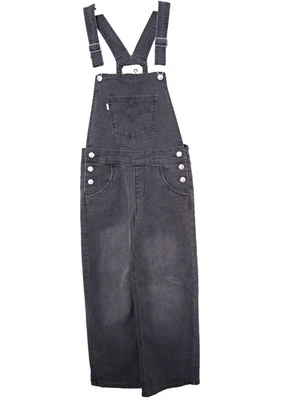 Mono Levis Silver Tab Niños Jóvenes Niñas Talla 12 Reg Denim Baberos Gris Elástico Foto 1 de 4