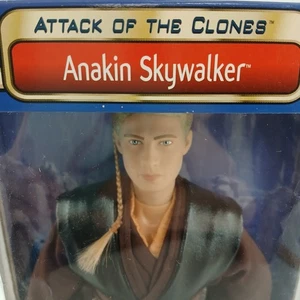 Star Wars Attack of the Clones Anakin Skywalker 12" Figur Hasbro 2002 Neu OVP - Bild 1 von 17