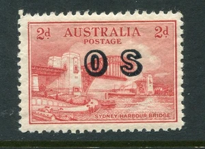 Australia #O12 Sydney Harbour Bridge 2 P. [Mint Hinged] - Picture 1 of 1