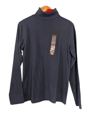 North Crest Shirt Womens Medium Navy TurtleNeck Long Sleeve Layering Essentials  - Image 1 of 4