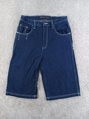 Pantalones Cortos Fubu The Collection Niños 18 Azul Denim Algodón Calce Suelto Foto 1 de 4