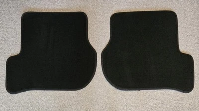 VW Golf Mk6 Car Mats Halfords Premium REAR carpet black REAR ONLY Free Postage - Image 1 of 3