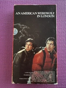 VHS Horror - An American Werewolf in London (VHS, 1992) OOP Vintage Movies - Picture 1 of 4