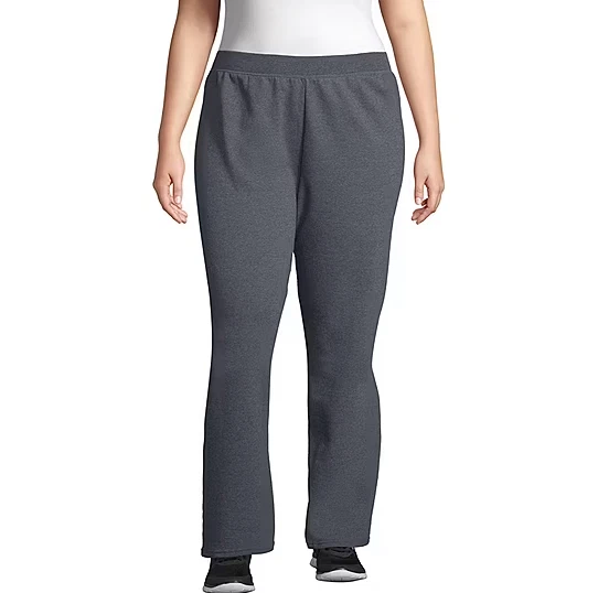 JMS by Hanes Womens High Rise Sweatpant Plus - Slate Sz 3X 925267 - Image 1 of 2