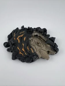 Star Wars Lava Mustafar espositore basi per personaggi da 3,75 pollici - Foto 1 di 2