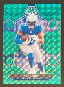 2024 Panini Mosaic Football Noah Fant Green Mosaic Prizm #201 - Bild 1 von 2