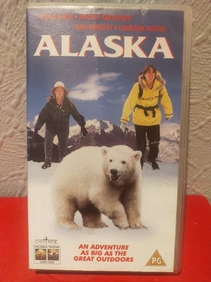  ALASKA VHS 📼 tape ( 1996) Thora Birch/ Dick Benedict/ Charlton Heston  - Imagem 1 de 4
