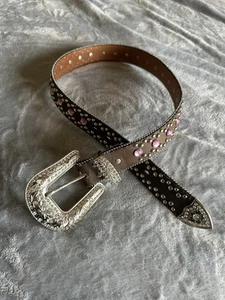 Blazin Roxx Belt Childrens Rhinestones and Studs Girls Belt - Picture 1 of 5