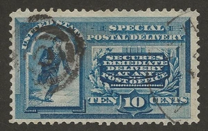 USA #E2 - 10c Special Delivery, 1888 - gebraucht - Bild 1 von 2