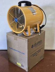 12" Portable Ventilation Fan with 32’ Flexible Ducting - Picture 1 of 6