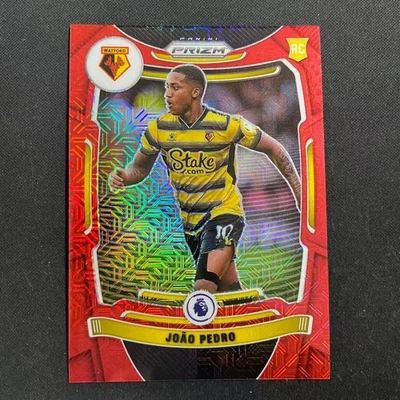 2021-22 Panini Prizm Joao Pedro Red Mojo Prizm 126/159 Watford 5V461 - Image 1 of 2