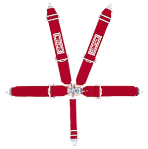Simpson Racing 29063R Standard Latch & Link Harness (Individual) - 5 Point - - Foto 1 di 1