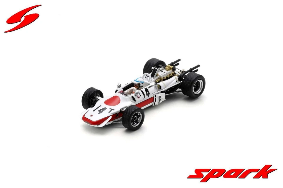 1:43 SPARK Honda F1 Ra302 #14 Italy Gp 1968 John Surtees S6228 - Immagine 1 di 2