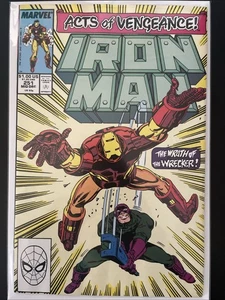 Iron Man #251 (Marvel) Acts of Vengeance! Wrecker - Picture 1 of 7