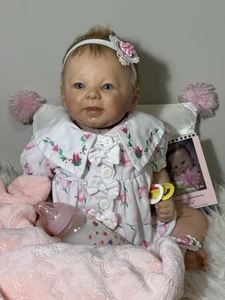 AUTHENTIC/Original Reborn Limited Edition Doll “Greta” Sculpt By Andrea Arcello) - Picture 1 of 14