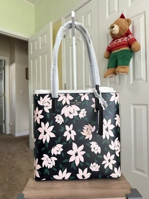 Bolso de Mano Kate Spade Jana Winter Blooms Mediano, Nuevo con Etiqueta Foto 1 de 4