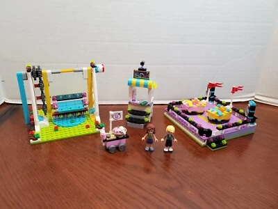 LEGO FRIENDS: Amusement Park Bumper Cars 41133 -- READ - Image 1 of 4