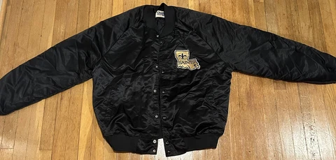 vintage new orleans saints jacket Cover