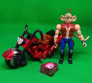 GALOOB - RARE 1994 - BIKER MICE FROM MARS - THROTTLE GIFT SET MONSTER BIKE - Imagen 1 de 5