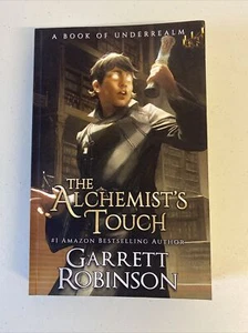 ALCHEMIST'S TOUCH: A BOOK OF UNDERREALM ACADEMY By Garrett Robinson Signed Copy - Picture 1 of 3