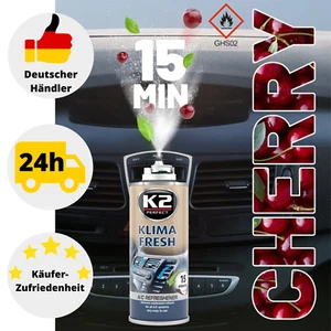 Klimaanlagenreiniger Klima Desinfektion Reiniger K2 Klima Fresh Cherry Klima - Bild 1 von 4