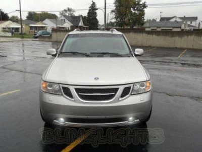 Kit de faros antiniebla LED blancos halo luz antiniebla conducción para Saab 2005-2009 9-7x Foto 1 de 4