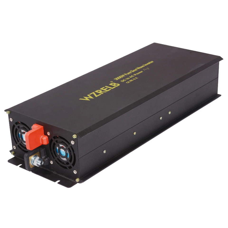 3000W Pure Sine Wave Inverter 48V to 230V 240V Power Converter Car Solar RV Home - image 1 of 4