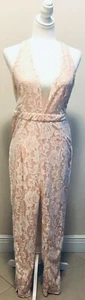 XTaren Women's Peach White Floral Jumper Size Large NWT - Picture 1 of 11