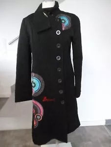 Desigual Mantel Gr. 40 Schwarz - Bild 1 von 6