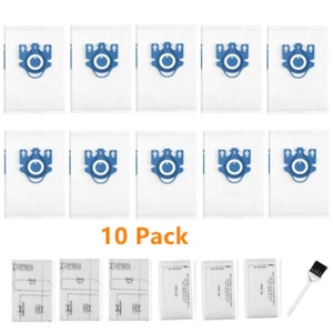 Set 10 sacchetti aspirapolvere per filtro Miele ricambio FJM GN S2 S5 S8 C1 C2 C3 - Foto 1 di 3