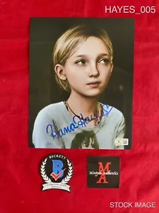 FOTO AUTOGRAFATA HANA HAYES FIRMATA 8x10! THE LAST OF US! BECKETT COA! - Foto 1 di 1