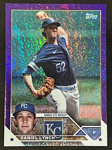 2023 Topps Series 2 Retail Purple Foil /799 Daniel Lynch #397 - Imagen 1 de 2