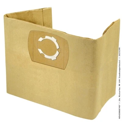 5x Staubsaugerbeutel kompatibel mit Einhell BT-VC1250 S - Bild 1 von 4