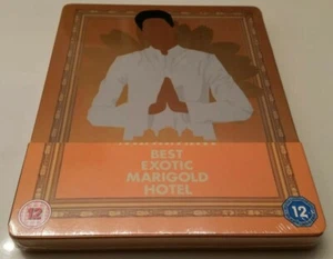 The Best Exotic Marigold Hotel Metalpak Like STEELBOOK EMBOSSED (Blu-ray UK) - Picture 1 of 11