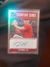 2018 Donruss Signature Series Tyler Mahle Autograph #SS-TM Reds/Twins Free S&H!