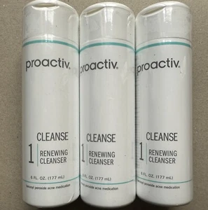 3 x Proactiv Renewing Cleanser Step 1, Proactive Cleanse 90 Day, 6oz, Exp 06/26 - Picture 1 of 1