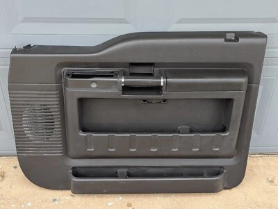 2008 - 2016 Ford Super Duty Front Door Panels BLACK F250 F350 F450 - Image 1 of 4