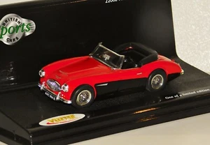 AUSTIN HEALEY 3000 OPEN RED BLACK VITESSE 22002 1:43 - Picture 1 of 1