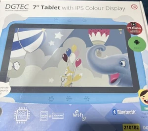 DGTEC 7” Tablet With IPS Colour Display 16GB 2GB RAM - Picture 1 of 3