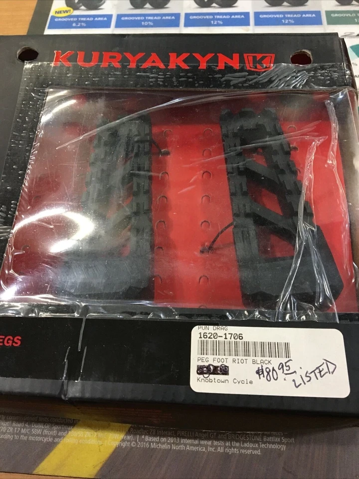 Escaleras Kuryakyn Riot negras #1620-1706 Foto 1 de 1