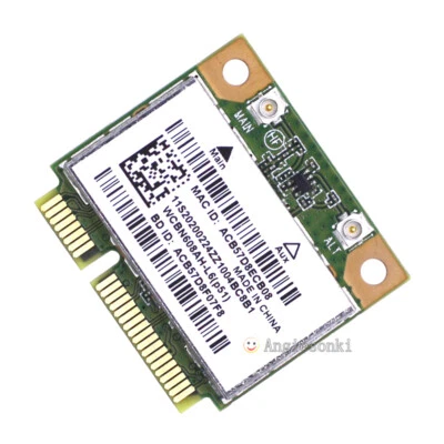 Lenovo AR5B225 Z G400 G400S G500 G500S B490 M490 PCI-E BT4.0 WiFi Wlan Card  - Image 1 of 4