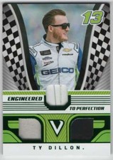 2018 Victory Lane Engineered to Perfection Triple Materials Green /99 Ty Dillon